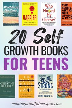 20 self growth books for teens