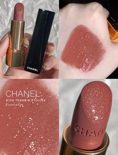 Chanel Lip, Chanel Lipstick, Maybelline Superstay, Glitter Lipstick, Makeup Items, Lipstick Makeup