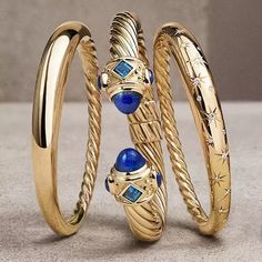 David Yurman jewelry brand Blue Photoshoot, Branded Jewellery, Jewelry Editorial, Stackable Bangles, Jewelry Staples, Events Ideas, David Yurman Jewelry, Jewelry Essentials, India Jewelry