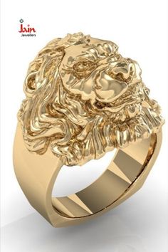 Fine Jewelry Handmade Hallmark Engagement Wedding Lion Head Men's Ring. 18 Kt Solid Yellow Gold. 18K, 22K Gold Ring. Free shipping anywhere in the world. Various size, for customization, drop a message, I can customize for you. Every order is beautifully boxed and ready for gifting makes the perfect gift......even when treating yourself! #Men'sGoldRing #GoldRing #RealGoldRing #HandmadeRing #HeavyGoldRing White Magic Love Spells, Magic Rings, White Magic Spells, Powerful Magic, Gold Lion, Mens Gold Rings