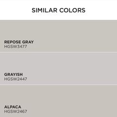 three shades of gray are shown in the same color scheme