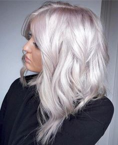 White Blonde Hair, Balayage Blonde, Hair White, Icy Blonde, Platinum Hair, Pastel Hair, Bleached Hair, Hair Pictures