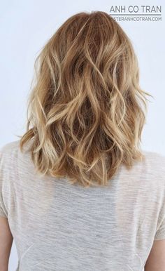 Perfect Layered Wavy Hairstyles for Medium Hair | thebeautyspotqld.com.au Shoulder Length Layered Hair, Shoulder Length Layered, Bohol