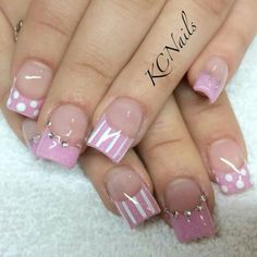 2000s Nails, Lovely Nails, Cute Nail Art Designs, Sparkle Nails, Cat Nails, Nails Pink