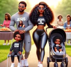 Black Family Aesthetic Drawing, Black Family Trip Art, Black Family Cartoon Art, Black Family Art Paintings, Black Family Illustration Art, African American Artwork, Ball Aesthetic