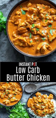 instant pot low carb butter chicken