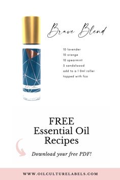 Essential Oil Perfume Recipes, Essential Oil Candle Blends, Carrier Oils For Skin, Joy Essential Oil, Roller Bottle Recipes