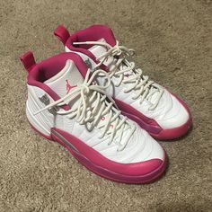 Jordan 12 Retro Size 5.5y Jordan 12 Retro, Jordan 12, Jordans 12, Kids Jordans, White Cream, Jordan Shoes, Kids Shoes, Jordan, Kids Shop