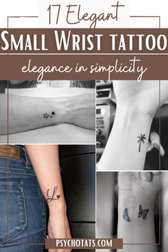 delicate small wrist tattoo Small Outer Wrist Tattoo, Small Wrist Tattoos For Women Meaningful, Side Of Wrist Tattoo, Love Wrist Tattoo, Tattoo With Meaning, Avocado Tattoo, Small Wrist Tattoo, Little Bird Tattoos, Side Wrist Tattoos