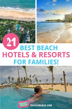 21 Best Beach Hotels & Resorts for Families! TravelMamas.com Family Vacation Destinations, Hotel Pool, Romantic Vacations, Family Travel Destinations, Beach Hotel, Pool Ideas, Vacation Hotel, Beach Hotels, Travel Insurance