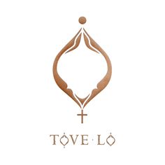 the logo for tove lo, a women's clothing store with an intricate design