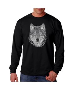 in stock Black Tops With Custom Artwork For Streetwear, Black Cotton T-shirt With Wolf Design, Black Crew Neck Top With Wolf Design, Black Crew Neck T-shirt With Custom Artwork, Black Graphic Tee With Custom Artwork, Black Cotton Top With Wolf Design, Cali Style, Word Art Design, Red Panda