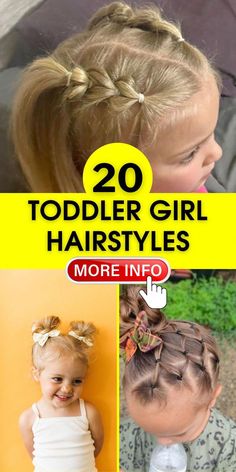 Discover adorable and easy toddler girl hairstyles that are perfect for busy parents. From cute braids to simple updos, find quick styles for curly, mixed, or black hair. These charming looks for little girls are ideal for any occasion, whether it's playtime or a special event. Learn how to create these hairstyles with our step-by-step guide. Easy Toddler Hairstyles Fine Hair, Wedding Hairstyles For Toddler Girl, Fine Toddler Hair Hairstyles, Fine Hair Toddler Hairstyles, Toddler Butterfly Clip Hairstyles, Toddler Hair For Wedding, Toddler Fine Hair Hairstyles, Toddler Girl Wedding Hair, Toddler Hair For Pictures