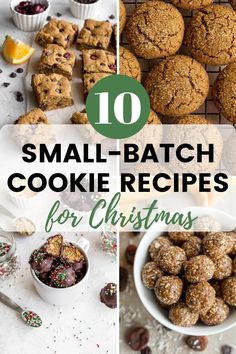 small batch cookie recipes for christmas