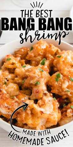 the best bang bang shrimp made with homemade sauce