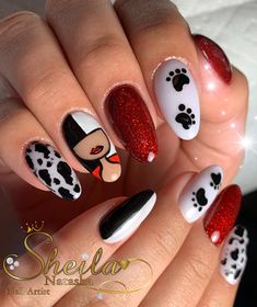 Movie Nails, Superhero Nails, Snoopy Nails, Disneyland Nails, Beauty Nails Design, Pink Nail Art, Blush Nails