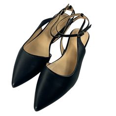 Arromic Slingback Pointed Toe Flats With Removable Adjustable Straps Size 9.5/10 Brand New! ~Made Of Faux Leather And Rubber. ~Has A Removable Strap. ~The Shoe Says Its A Size 10 But I Am A Size 9.5 And They Fit Me Perfectly. ~Has A Non-Slip Outer Sole. Black High Heel Slingback Sandals With Adjustable Strap, Black Slingback High Heel Sandals With Adjustable Strap, Black Slingback Sandals With Adjustable Straps For Evening, Black Slingback Pumps With Adjustable Strap, Black Slingback Heels With Adjustable Strap, Black Slingback Pumps With Adjustable Strap For Spring, Chic Black Slingback Sandals With Adjustable Strap, Chic Black Slingback Sandals With Straps, Black Slingback Pumps With Straps And Pointed Toe