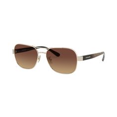 in stock Classic Gold Sunglasses For Spring, Face Tone, Coach Sunglasses, Logo Collection, Pick Up, In Store, Buy Online, Sunglasses, Free Shipping