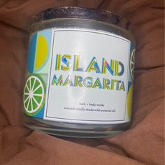 Island Margarita Candle, Never Used Margarita Candles, Bath And Body Work, Colorful Candles, Bath Body Works, Bath And Body Works, Candle Making, Body Works, Scented Candles, Bath And Body