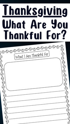 This Thanksgiving writing activity has students write about what they're thankful for.  For younger students, or those struggling, you could have them write just one paragraph. You could extend it into 2 paragraphs, where they explain one thing they're thankful for. Or, you could complete it as a 5 paragraph writing assignment where there's an introductory paragraph, 3 paragraphs explaining the 3 things they're most thankful for, and a concluding paragraph. Writing Printables