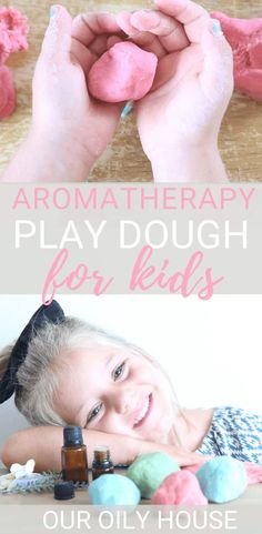 Simple Homemade Play Dough with Aromatherapy Benefits Peppermint Essential Oil Uses, Lavender Essential Oil Uses, Doterra Essential Oils Recipes, Essential Oils For Kids, Diy Aromatherapy, Aromatherapy Benefits, Aroma Therapy, Homemade Playdough, Diffuser Recipes