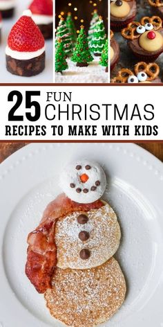 Looking for kid-friendly holiday fun? These no-bake Christmas recipes are cute, easy, and so festive! A perfect way to spend quality time this season. #ChristmasRecipesToMakeWithKids Easy Christmas Food Ideas For Kids, Christmas Toddler Food, Christmas Baking With Toddlers, Fun Christmas Breakfast Ideas, Party Food Ideas Kids, Kids Christmas Food, Fun Christmas Recipes, Kids Christmas Ideas, Christmas Snacks For Kids