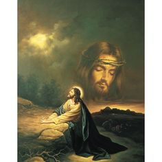 Gethsemene Poster Print by Unknown Unknown-VARPDX21323 Image 1 Jesus Praying, Jesus And Mary Pictures, Jesus Photo, Pictures Of Jesus Christ, Jesus Christ Images, Jesus Christus, Lord And Savior, Jesus Is Lord, Jesus Pictures