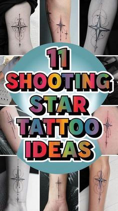 Star Tattoos, Shooting Stars, Make Your Mark, Make It Yourself, Tattoos, Stars