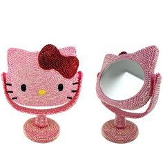 Brand New In Box Hello Kitty Rhinestone Mirror New In Box Hello Kitty Rhinestone, Rhinestone Mirror, Stand Mirror, Standing Mirror, Birthday List, Box Color, 11 Inches, Womens Makeup, Hello Kitty