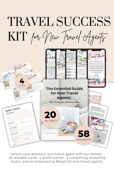 the travel success kit for new travel agent