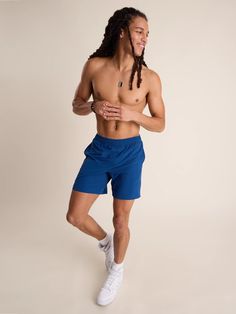 There's no doubt that these bad boys will enhance everything from your workout to your nap time. Featuring an anti-chafe compression liner, these 4-way stretch performance shorts are the perfect mix of incredible comfort & maximum sporting capabilities. Fabric: Outer Shell: 86% Polyester/14% Spandex Liner: 85% Polyester / 15% Spandex Machine Wash Cold, Tumble Dry Low Designed for: Walking, Basketball, Bike Riding, Everyday Athleisure | Chubbies The Nautical Nirvanas 7" Inseam Shorts with Poly Compression Liner in Navy Blue | Size Medium Anti Chafing, Bike Riding, Nap Time, Nirvana, Athleisure, Nautical, Navy Blue, The Incredibles, Navy