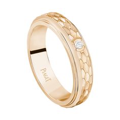 Piaget Rose Gold Diamond Ring G34P8H00 Bvlgari Wedding Ring, Piaget Rose, Piaget Jewelry, The Possession, Skeleton Watches, Snake Pattern, Rose Gold Diamond Ring, Pattern Ring, Snake Patterns