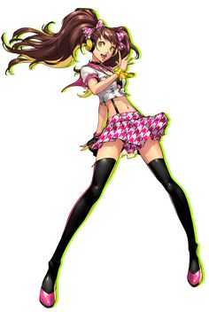 P4D Kodama Tattoo, Persona 4 Dancing, Persona 4 Manga, Rise Kujikawa, Persona 4, 5 Anime, Cosplay Shoes, Poses References, Night Art