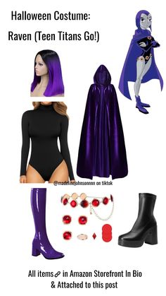 halloween costume raven teen titans go all items in amazon storefront info box and attached to this post