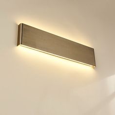 a light that is on the side of a wall