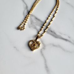 24K Gold Plated rose Heart pendant and gold plated chain  Chain is 48 cm in length  Tarnish free and waterproof Hypoallergenic Jewelry  Great gift for her  Removable pendant Rose Pendant Necklace, Necklace Gold Chain, Rose Heart, Heart Rose, Rosé Heart, Pendant Necklace Gold, Rose Pendant, Hypoallergenic Jewelry, Gold Chain Jewelry