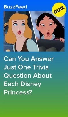 Here Is One Trivia Question For Each Official Disney Princess — Can You Get A Perfect Score? #quiz #quizzes #buzzfeed  #triviaquestionsandanswers #quizzesbuzzfeed #trivia #quizzesforfun #funquiz #disney Disney Quiz Questions And Answers, Disney Trivia Questions And Answers, Disney Princess Trivia, Disney Quizzes Trivia, Disney Princess Quizzes, Princess Quizzes, Disney Princess Songs, Disney Trivia Questions