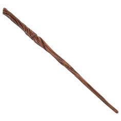 a long wooden stick on a white background