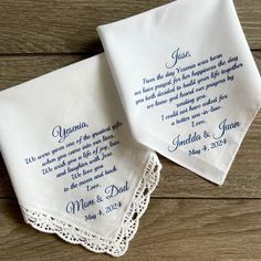 "Gift For Son In Law On Wedding Day - unique custom handkerchief. This heartfelt gift will remind him of your love and support on this special day. Create your unique text with all your parental warmth. Your son-in-law will cherish this handkerchief for years to come.   100% cotton high-quality handkerchief Hankie Size: 12 x 12 inches approx Create your own Poem/Verse/message. You can write your own unique text. I will do it Maximum of 80 words long. The text is not embroidered, the text is not Personalized Handkerchiefs For Bridesmaids, Mother's Day Gift, Customizable Handkerchiefs For Wedding Gift On Mother's Day, Customizable Handkerchiefs For Mother's Day, Daughter On Wedding Day, Personalized Handkerchiefs, Wedding Handkerchief, Son In Law, Love And Support, Knowing God