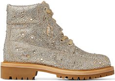 I just started following the Timberland 6" Boot Jimmy Choo All-Over Swarovski Crystal Embellishment on StockX Golden Mix, Custom Timberland Boots, Timberland Sneakers, Jimmy Choo Boots, Timberland 6, Yellow Boots, Black Timberlands, Timberlands Shoes, Outdoor Boots