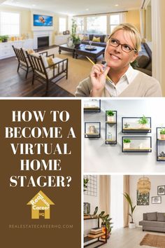 how to become a virtual home stager?