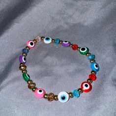 Raveluxe Rave Kandi Bracelet ‘Eye Kandi’ Bundle This Up With Some Other Great Raveluxe Merchandise In The Boutique And Be Ready And Stylin’ For Every Event! Rave Kandi, Kandi Bracelets, The Boutique, Be Ready, Womens Jewelry Bracelets, Pink Blue, Color Blue, Women Jewelry, Boutique