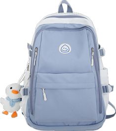 Casual Waterproof Shoulder Bag For School, Functional Shoulder Bag For Students, Trendy Waterproof Backpack For Back To School, Trendy Waterproof Backpack For School, Purple Bear, School Backpack, Bear Pattern, School Backpacks, Casual Bags