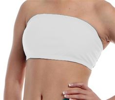 White Bandeau Bras 200+ color Choices. Handmade in the USA! $21.99 Stretch Dancewear Tops, Stretch Dancewear Tops For Sports, Stretch Tops For Dancewear And Sports, Fitted Bandeau Top For Workout, Fitted Dance Tops, Fitted Dancewear Tops For Dance, Stretch Tops For Dance, Fitted Summer Tops For Dancewear, White Bandeau