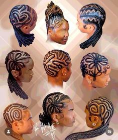 Braid Freestyle, Braid Beauty, Braids Art, Mens Twists Hairstyles, Braids Natural, Cornrows Braids For Black Women, Flower Braids, Natural Hair Short Cuts