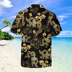 The best hawaiian shirts for men, hawaiian shirt for women and kids are available, designed just for you. Fabric: four-way stretch (95% polyester and 5% spandex) Regular fit Fabric Weight: 120 g/m². Care Instruction: Machine washes cold with similar colors, do not bleach, tumble dry low, do not iron, and do not dry clean. Reliable quality Refreshing and breathable, comfortable material, No DISCOLORATION after long washing. Hight Quality Fabric High quality fabric is soft and comfortable, and its prefect structure supports the fit of the outfit. Unisex & Perfect Gifts This product is crafted from a premium polyester and spandex blend, making it both comfortable and durable. Each panel is individually printed, cut and sewn to ensure a flawless graphic with no imperfections. And high definiti Black Printed Hawaiian Shirt For Beach Season, Black Printed Hawaiian Shirt For Vacation, Black Printed Hawaiian Shirt For Beach, Black Hawaiian Tops For Beach Season, Black Hawaiian Shirt With Camp Collar For Beach, Black Hawaiian Shirt With Sublimation Print, Black Hawaiian Printed Shirt, Printed Black Camp Shirt For Vacation, Vacation Black Printed Camp Shirt