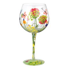 PRICES MAY VARY. Style name：Garden Butterfly 
This balloon wine glass is originally designed by NymphFable design team. The beautiful wine glass creates a dreamy world of garden for you. 

 Our brand philosophy: 
NymphFable glassware is committed to bring people a kind of lifestyle that balance the entertaining, stylish, practical and environmentally friendly.

 Our painted wine glass: 
To bring you something truly special, we chose extra clear, high quality glass. Each painted glass is hand blo Wine Glass Painting, Brand Philosophy, Flowers Wine, Garden Butterfly, Painted Glassware, Hand Painted Glassware, Painting Spring, Painted Glasses, Painted Cups