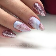 November Nails Acrylic, Nails Gender Reveal, February Nail Colors, Nails Gray, Nails Acrylic Short, New Nail Colors, Engagement Nails, April Nails, January Nails