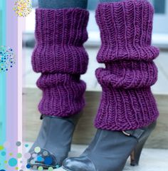 free pattern for leg warmers to crochet | Crafty Bird: Some Great Last Minute Knits Baby Leg Warmers