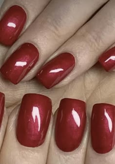 Nail Colors Dip, Early Fall Nail Ideas, Fall Nails Dip, Early Fall Nail Colors, Early Fall Nails, Dark Pink Nails, Mani Nails, Red Gel Nails, Mauve Nails